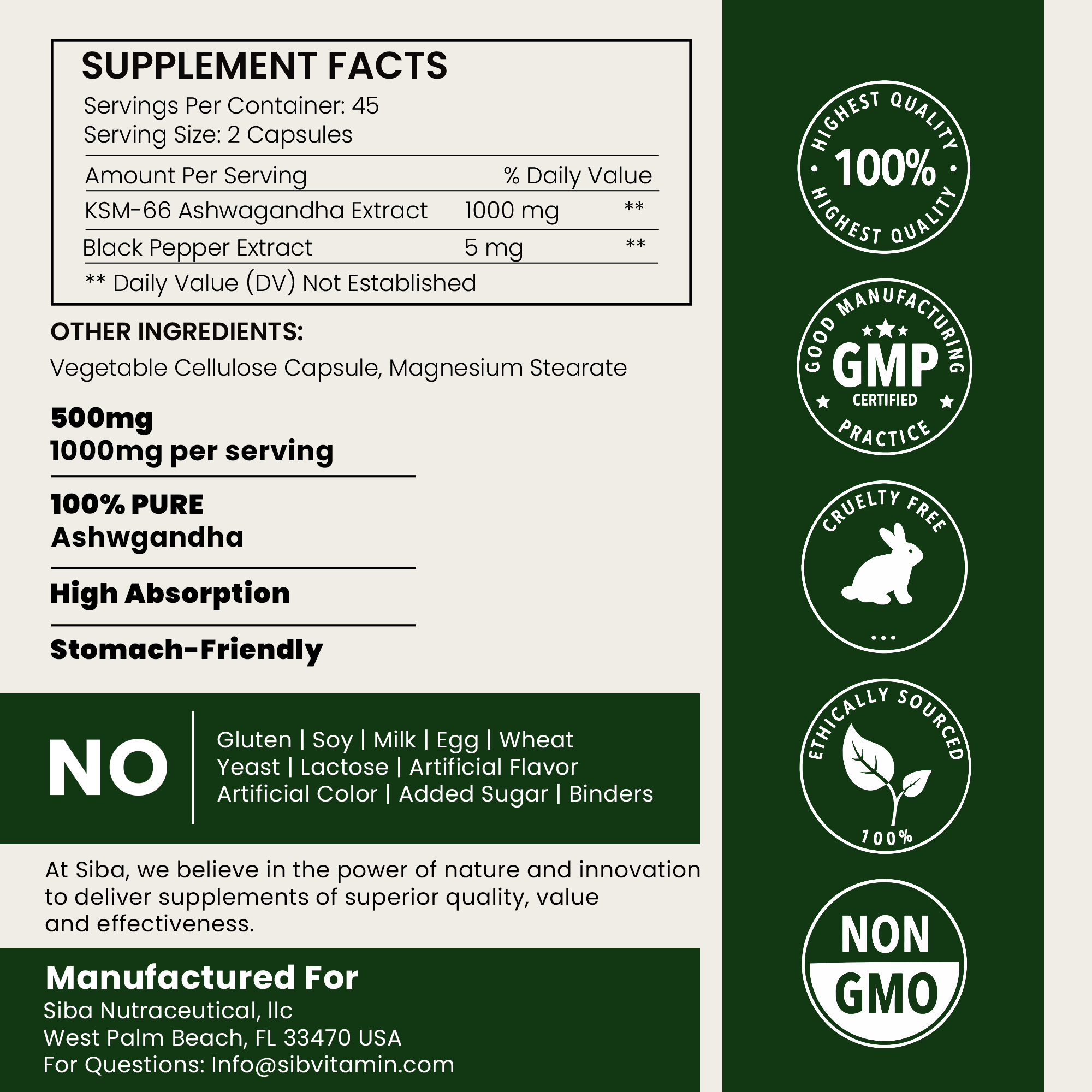 Ashwagandha Capsules