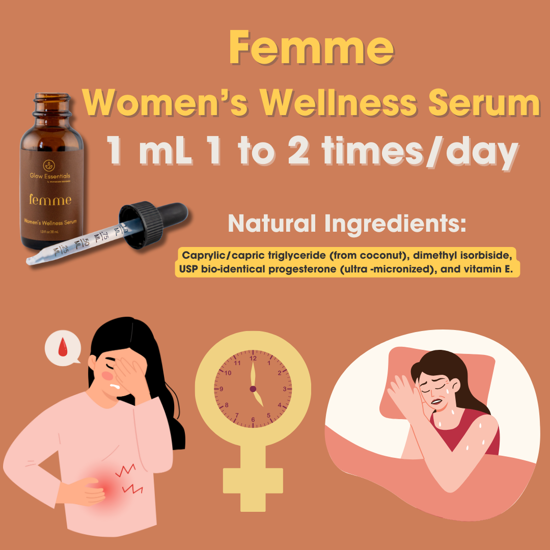 Femme - Topical Progesterone Serum by Physician Designed™