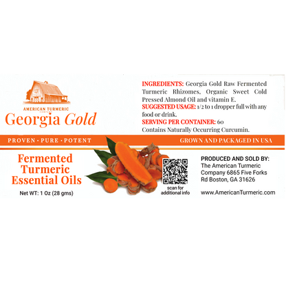 Fermented Turmeric Essential Oils - Concentrated Turmeric Goodness