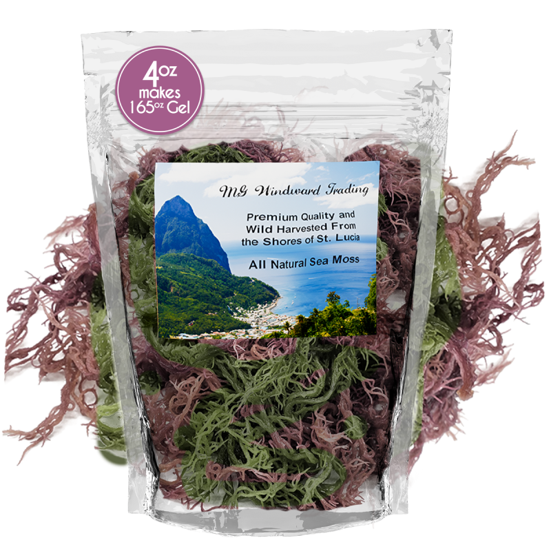 Pure Certified Wild Harvested Full Spectrum Organic Raw Sea Moss by Seamoss Global