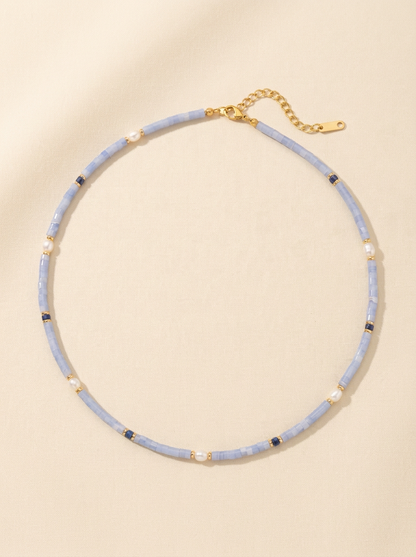 Freshwater Pearl Layering Necklace by LINTICO