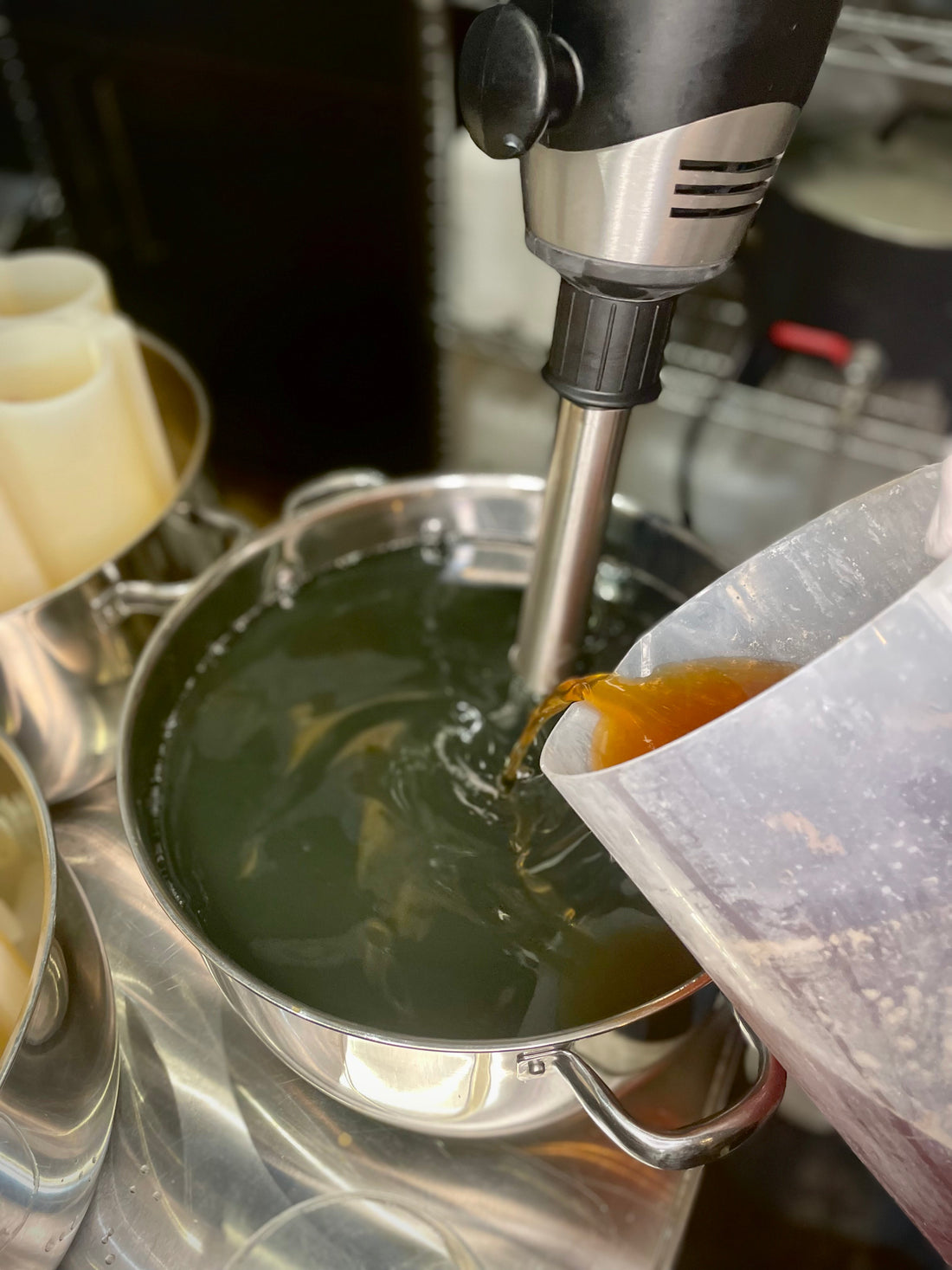 Shampoo Bar | Peppermint &amp; Lavender | Apple Cider Vinegar | for oily hair by MION Artisan Soap Co.