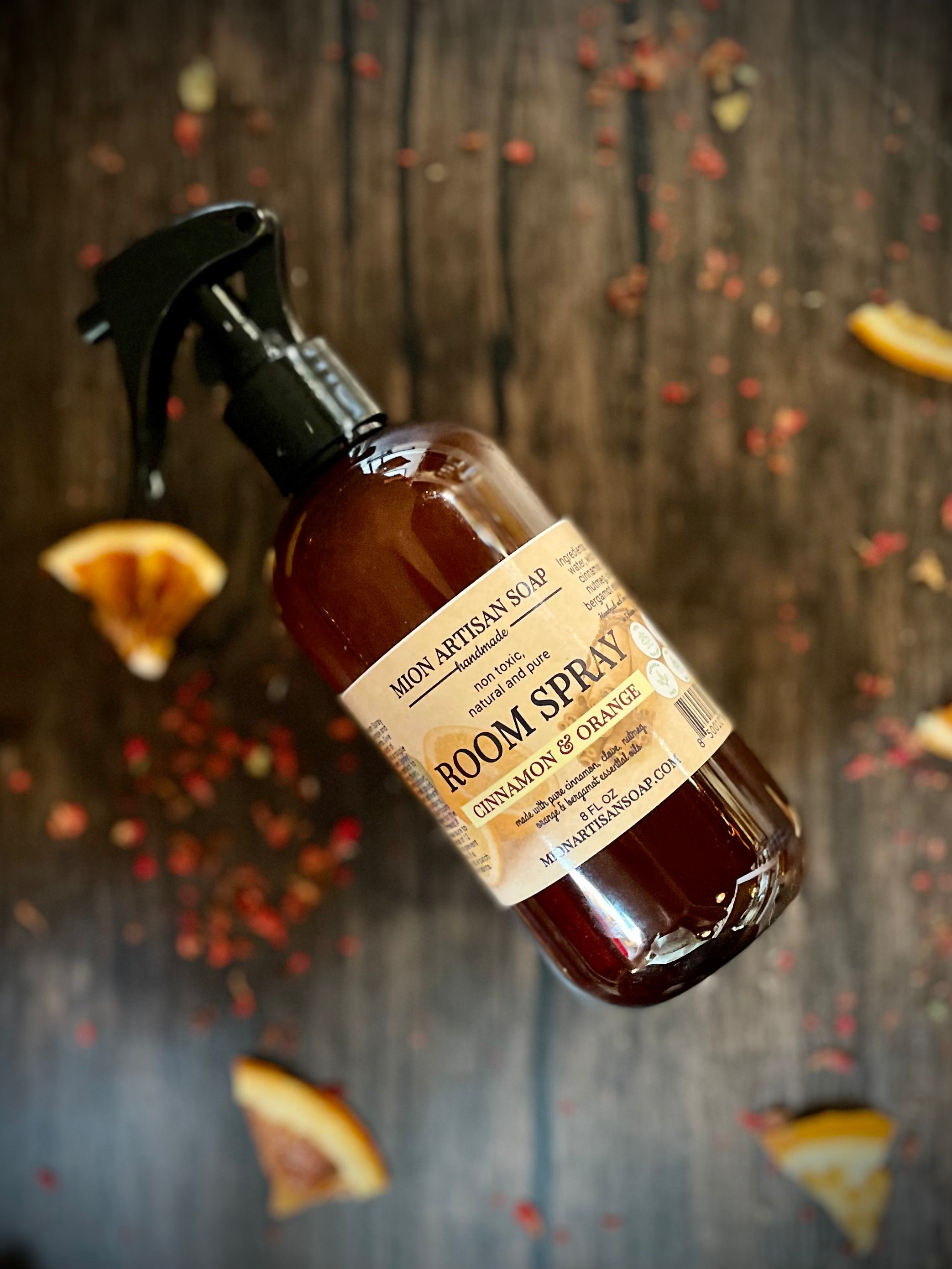 Room Spray | Cinnamon and Orange by MION Artisan Soap Co.