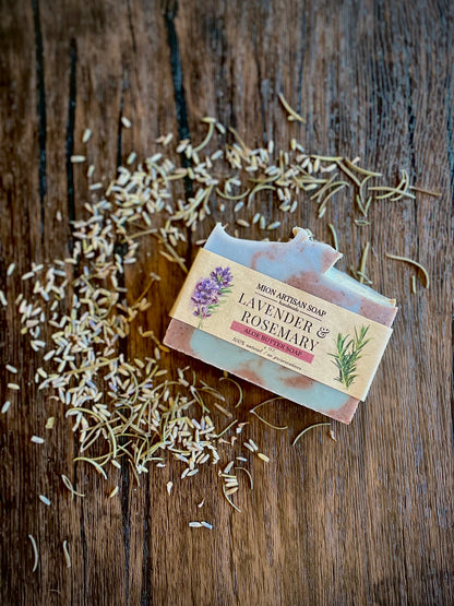 Lavender and Rosemary | Aloe Butter Soap by MION Artisan Soap Co.