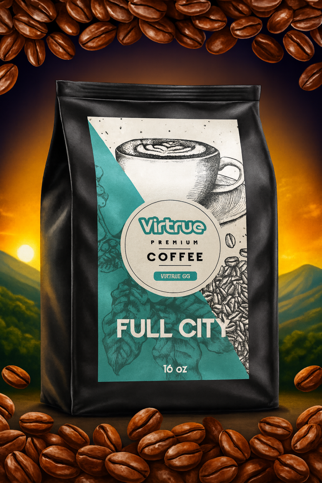 Organic Coffee – 16oz | Small Batch, Pure &amp; Expertly Roasted by Virtrue