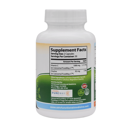 Functional Vitamin-C (liposomal delivery) by Advanced Functional Medicine Supplements
