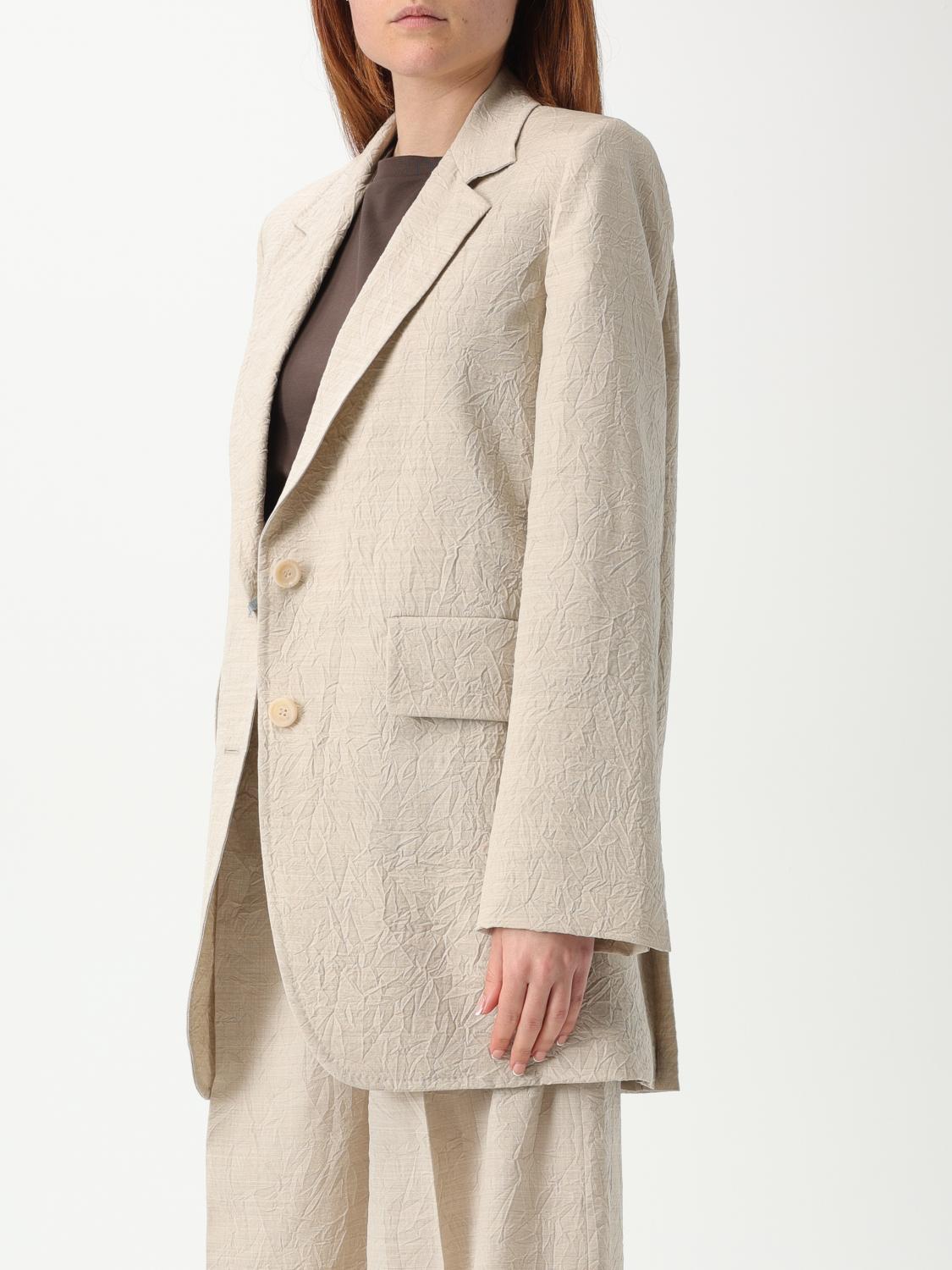 Max Mara Jacket Woman Beige by Luosophy