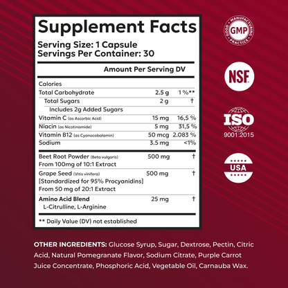 CardioNEX Beet Root + by RevitMe - Supplements Store