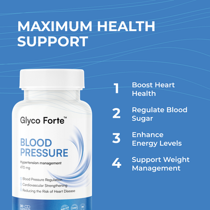 Glyco Forte Blood Pressure by RevitMe - Supplements Store