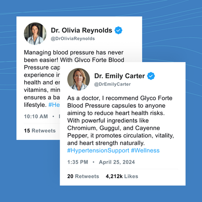 Glyco Forte Blood Pressure by RevitMe - Supplements Store