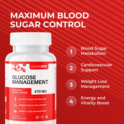 CardioNEX Glucose Management by RevitMe - Supplements Store