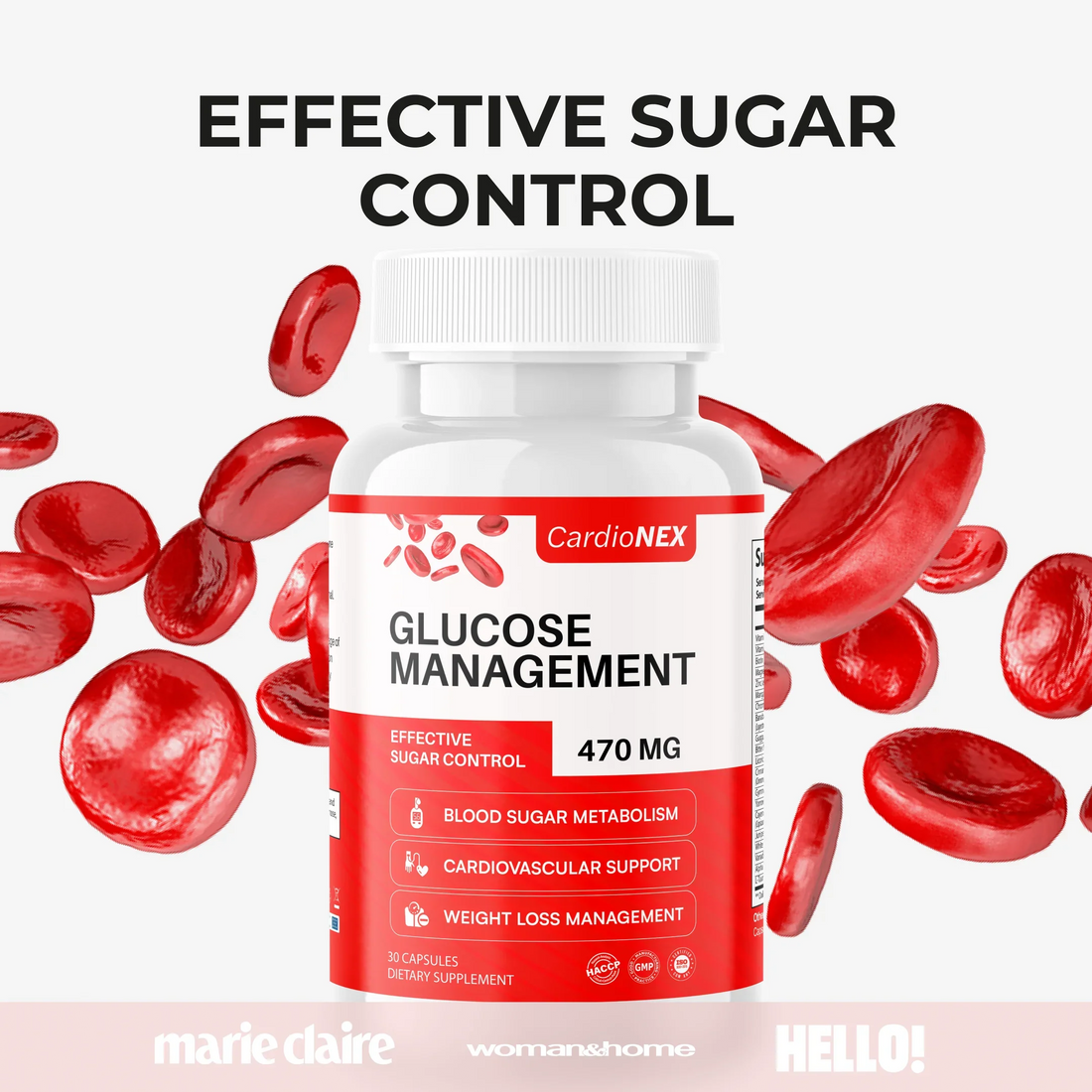 CardioNEX Glucose Management by RevitMe - Supplements Store