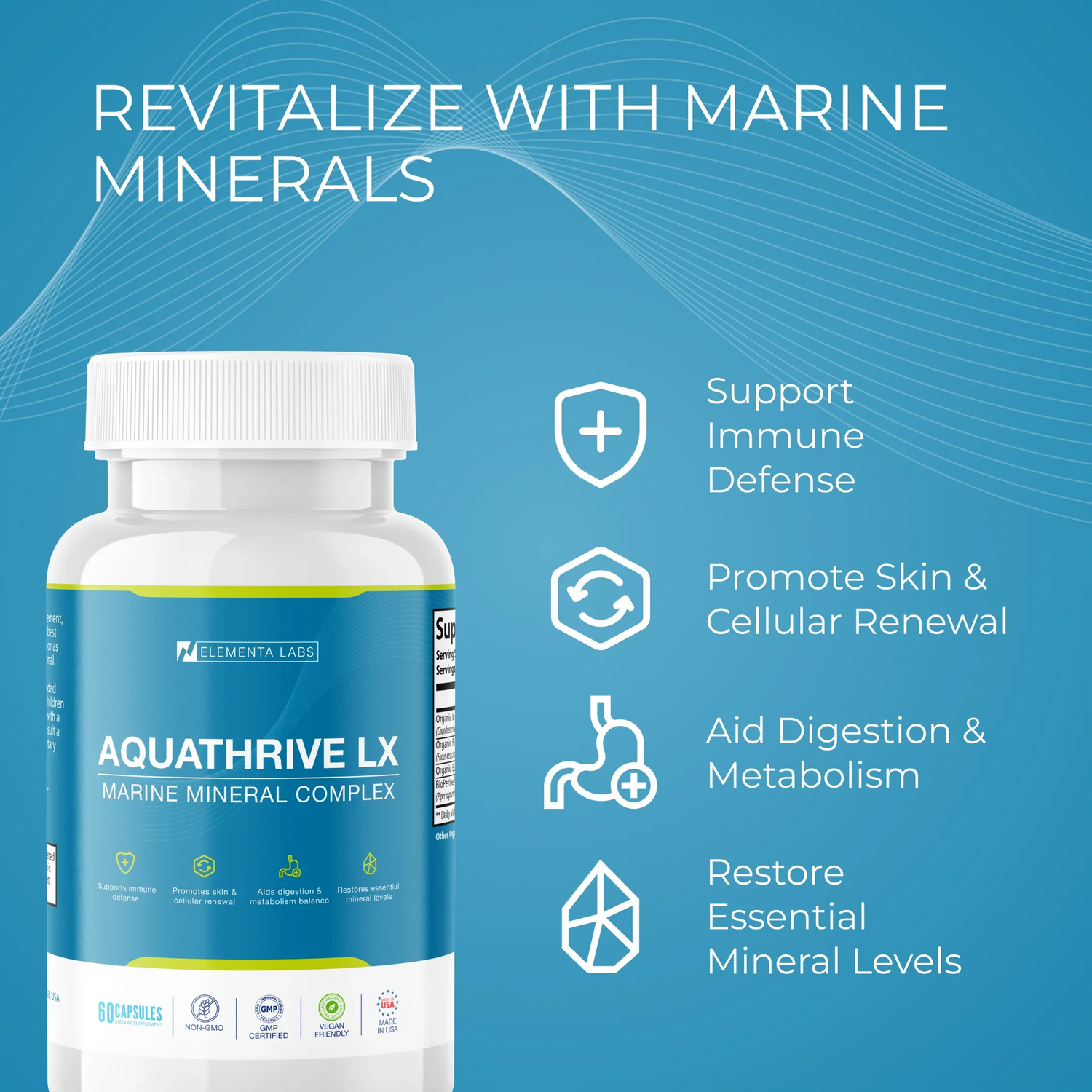 Elementa Labs Aquathrive LX by RevitMe - Supplements Store