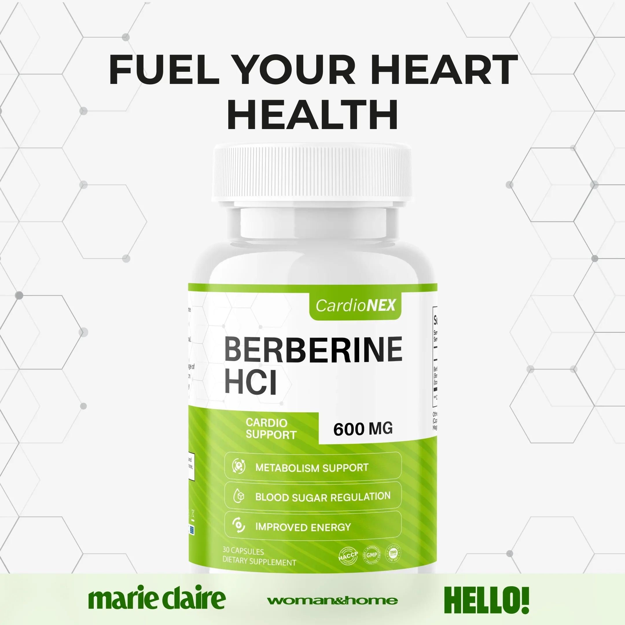 CardioNEX Berberine by RevitMe - Supplements Store