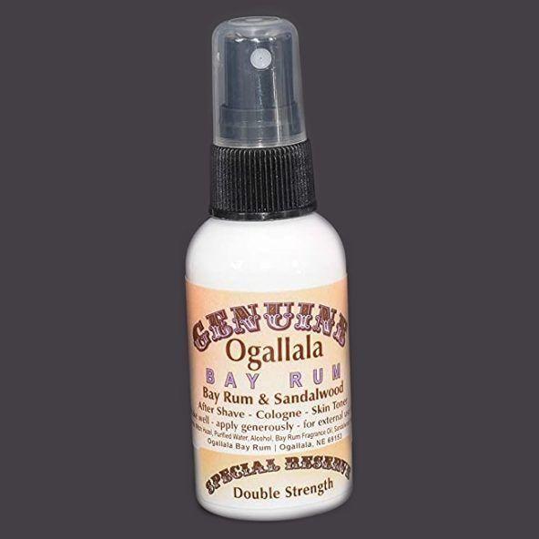 Ogallala Bay Rum &amp; Sandalwood Pre Shave - After Shave - Skin Toner 2 Oz by Pasteur Pharmacy
