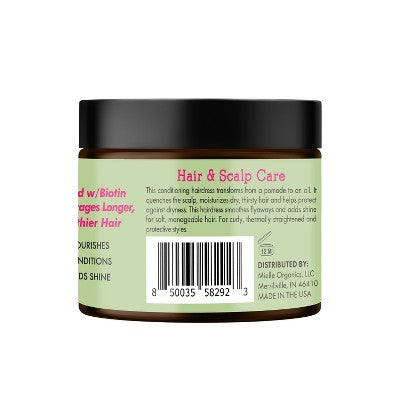 Mielle Organics Rosemary Mint Hair Pomade to Oil Hair &amp; Scalp Quencher 5oz - Imperfect Container