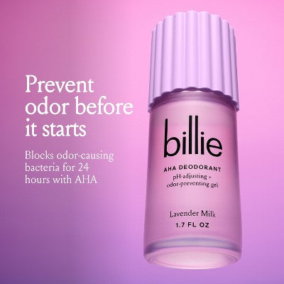 Billie AHA Gel Deodorant Lavender Milk 1.7 fl oz - New by This is Beauty US