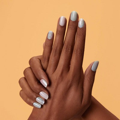 Dashing Diva Glaze Semi-Cured Gel Nail Polish Strips Emerald Marble 32ct - New by This is Beauty US
