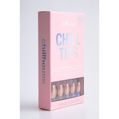 Chillhouse Chill Tips Press-On Fake Nails - Raise a Glass - 24ct by This is Beauty US