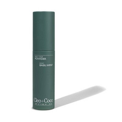 cleo+coco. Body and Hair Antiperspirants and Deodorant Powder Basil Mint 0.88oz - New by This is Beauty US