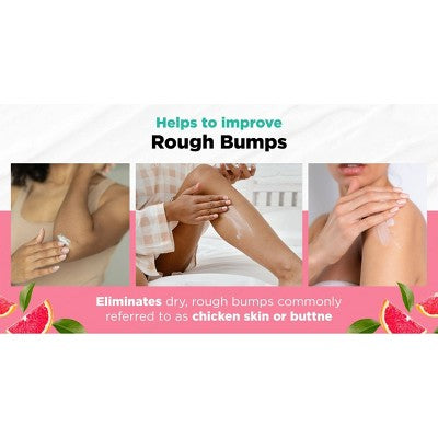 Dermasuri Exfoliating Body Lotion Pink Grapefruit 4oz - New by This is Beauty US