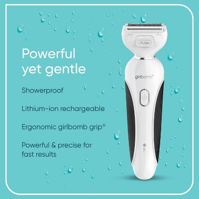 Conair Girlbomb Wet and Dry Cordless Rechargeable Foil Body Shaver 5pc - Imperfect Box by This is Beauty US