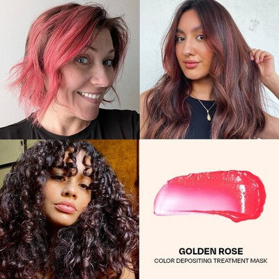 Overtone Golden Rose Daily Conditioner Semi-Permanent Rose Gold Hair Color 4.5 oz - New by This is Beauty US