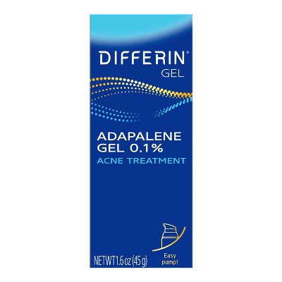 Differin Retinoid Acne Treatment; Adapalene Gel 0.1% 45g/1.6oz - New by This is Beauty US