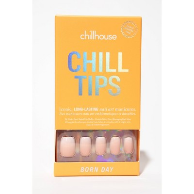 Chillhouse Fake Nails Born day Square 24ct - New by This is Beauty US