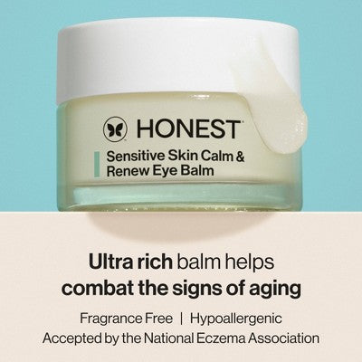 Honest Beauty Calm &amp; Renew Melting Eye Balm with Calming Phyto-Blend 0.5oz - New by This is Beauty US