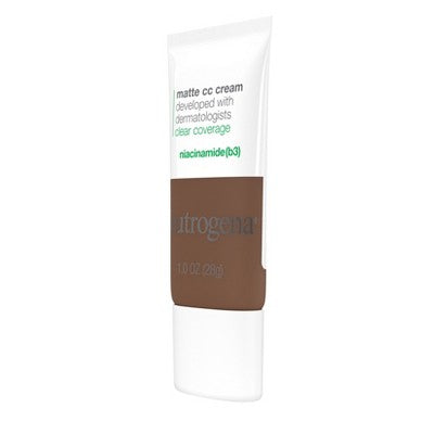 Neutrogena Clear Coverage Flawless Matte Color Correcting Cream, Full-Coverage 9.5 Truffle - New by This is Beauty US