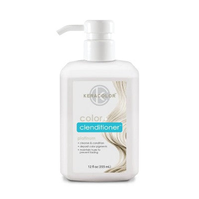 Keracolor Color + Clenditioner Temporary Hair Color Platinum 12 fl oz - Imperfect Container by This is Beauty US