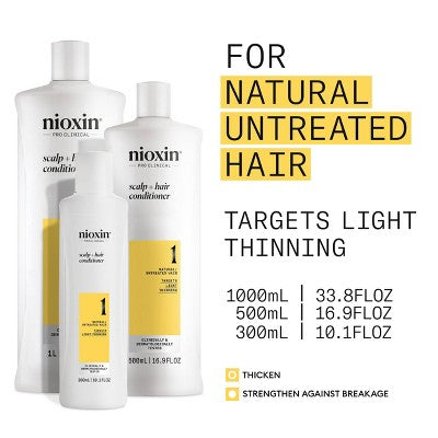 Nioxin System 1 Therapy Conditioner 10.1 fl oz - New by This is Beauty US