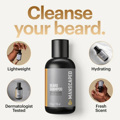 Manscaped Beard Shampoo 4 fl oz - New by This is Beauty US