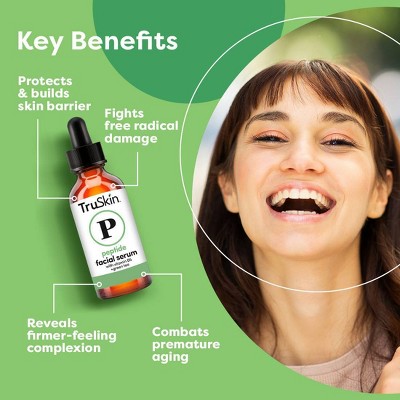 TruSkin Peptide Facial Serum with Vitamin B5 and Green Tea 1 fl oz - New by This is Beauty US