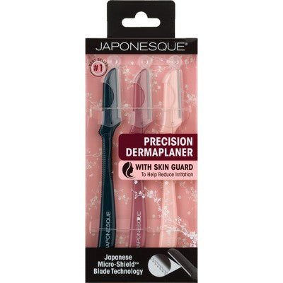 JAPONESQUE Precision Dermaplaner Facial Brush Razors 3ct - New by This is Beauty US