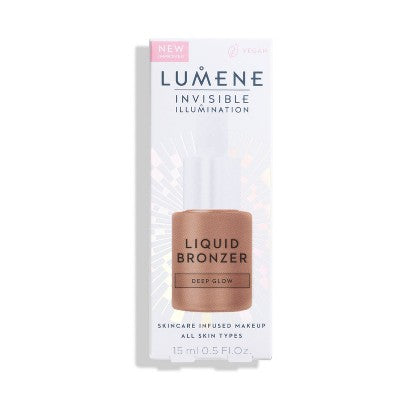 Lumene Invisible Illumination Liquid Bronzer Deep Glow 0.5 fl oz - New by This is Beauty US