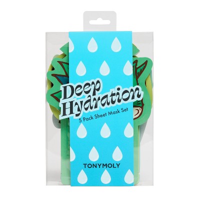 TONYMOLY Deep Hydration Sheet Mask Set 5ct - New by This is Beauty US