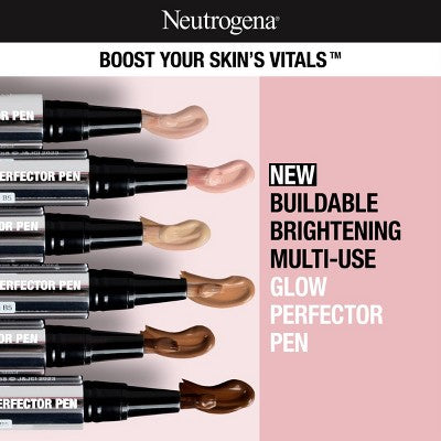 Neutrogena Healthy Skin Glow Perfector Pen Concealer Tan 0.1 fl oz - Imperfect Box by This is Beauty US