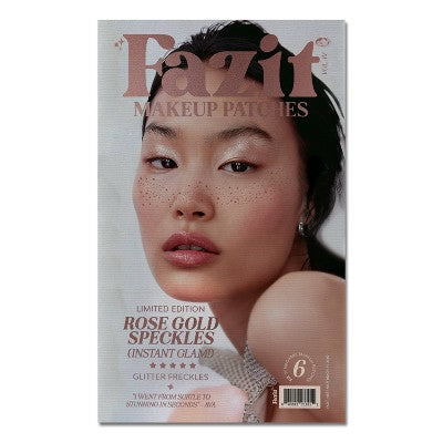 Fazit Rose Gold Glitter Freckle Makeup Patches - New by This is Beauty US
