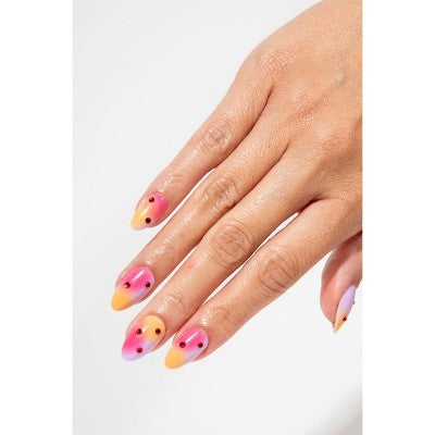Chillhouse Chill Tips Press-On Fake Nails Sunset Sorbet 24ct - New by This is Beauty US