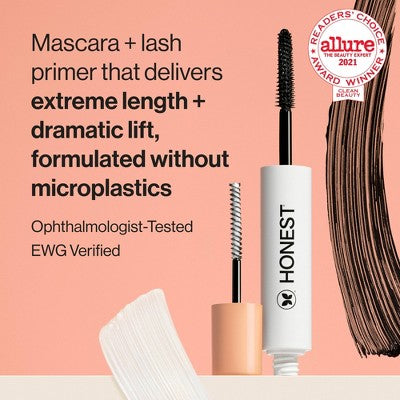 Honest Beauty Extreme Length 2-in-1 Mascara and Lash Primer 0.27 fl oz - Imperfect Box by This is Beauty US