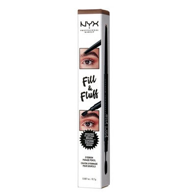 NYX Professional Makeup Fill &amp; Fluff Eyebrow Pomade Pencil Auburn 0.007oz - Imperfect Box by This is Beauty US