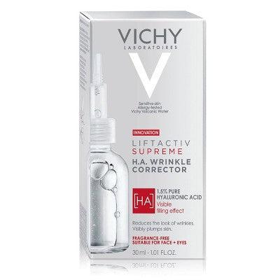 Vichy LiftActiv 1.5% Hyaluronic Acid Wrinkle Corrector Face Serum; Vitamin C 1.01 fl oz - New by This is Beauty US
