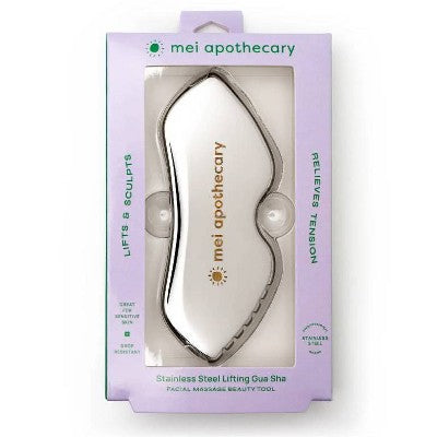 Mei Apothecary Stainless Steel Lifting Gua Sha Tool - New by This is Beauty US