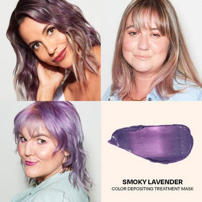 Overtone Smoky Lavender Hair Mask Semi-Permanent Hair Dye &amp; Color Conditioner - New