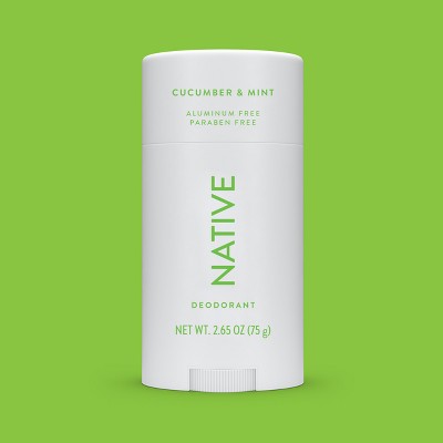 Native Solid Deodorant for Women &amp; Men Cucumber &amp; Mint  2.65oz - Imperfect Container