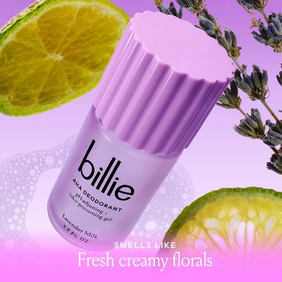 Billie AHA Gel Deodorant Lavender Milk 1.7 fl oz - New by This is Beauty US