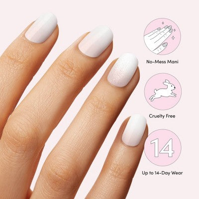 Dashing Diva Glaze Semi-Cured Gel Nail Polish Strips Luxe Expensive 32ct - New by This is Beauty US