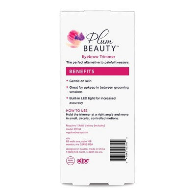 Plum Beauty Eyebrow Trimmer - New by This is Beauty US